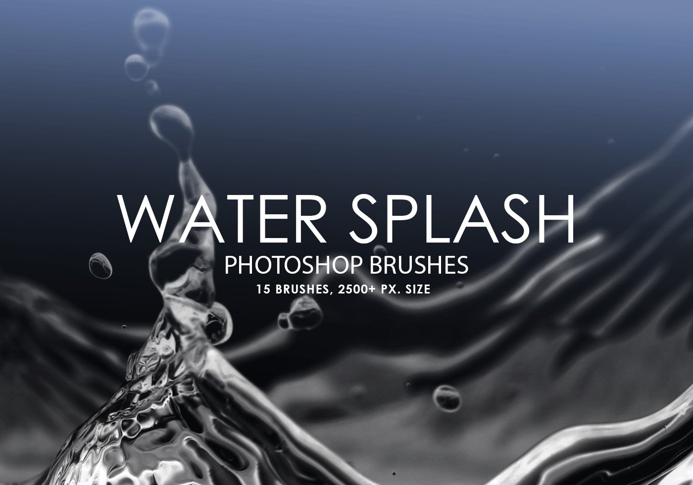 water effects brush photoshop
